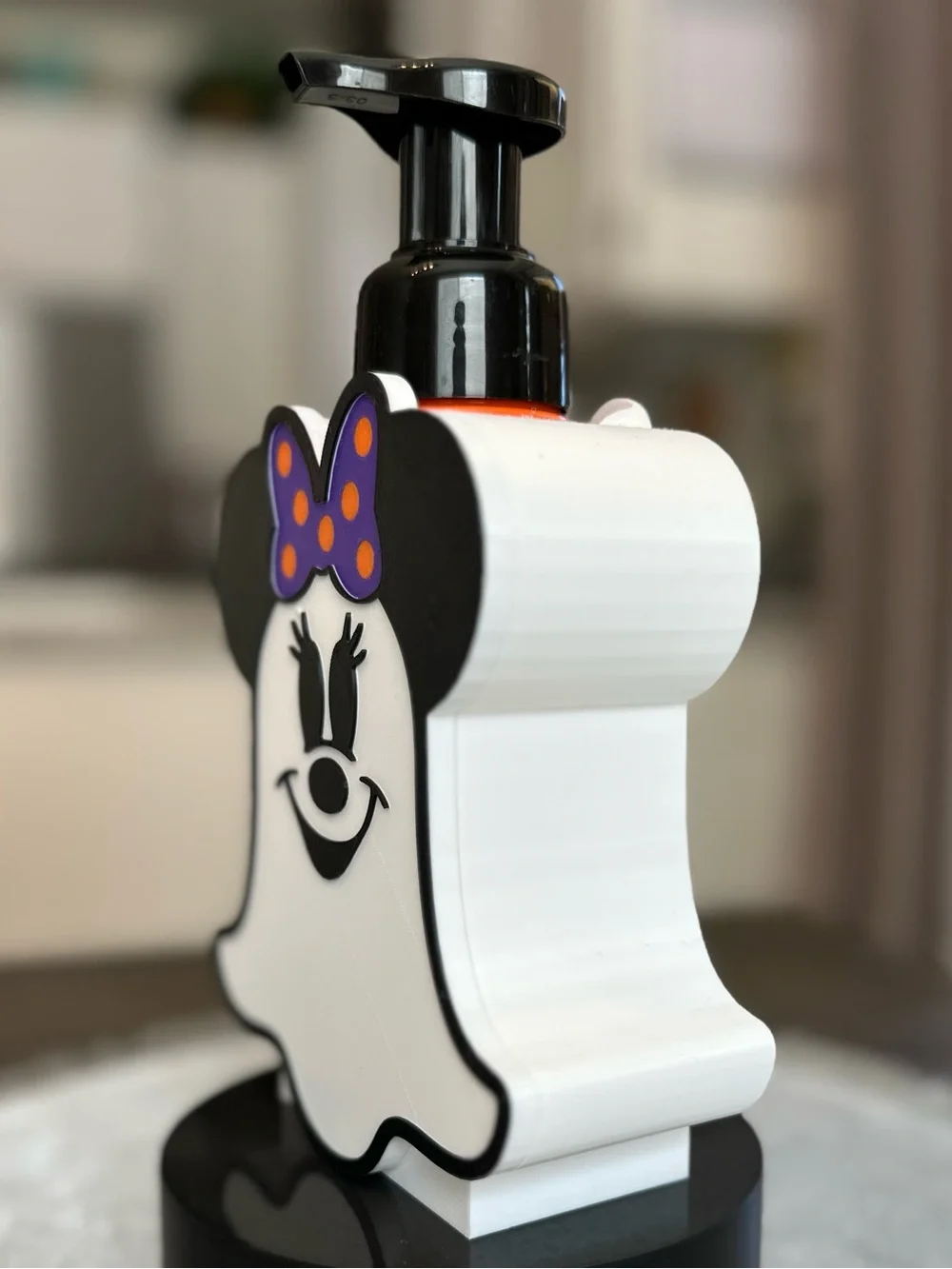Disney Halloween Ghost Minnie Soap Holder for Bath & Body Works Bottles